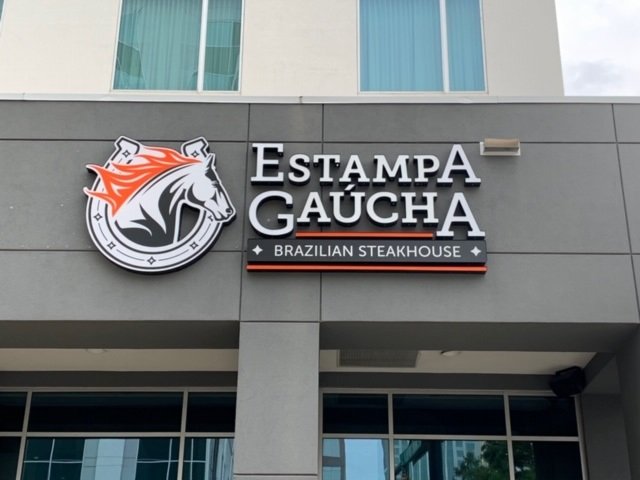 Estampa Gaucha of Charlotte - Custom Channel Letter Sign