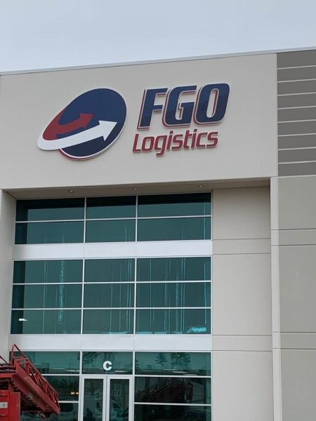 FGO Logistics - Channel Letter Sign