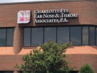 Charlotte Eye Ear Nose Building Sign
