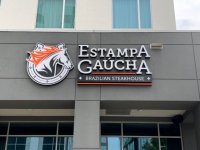 Estampa Gaucha of Charlotte - Custom Channel Letter Sign