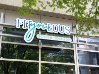 FITyouLOUS Channel Letter Sign - Closeup