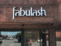 Fabulash of Charlotte - Channel Letter Sign