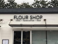 Flour Shop of Charlotte ~~ Halo Lit Channel Letter Sign