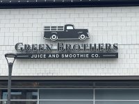 Green Brothers Juice & Smoothie Company - Channel Letter Sign
