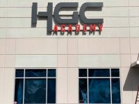 HGC Academy - Exterior Building Sign