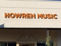 Howren Music Sign Close-up