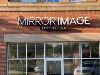 Mirror Image Channel Letter Sign
