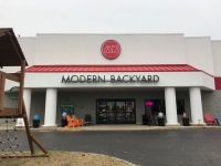 Modern Backyard Building Signs
