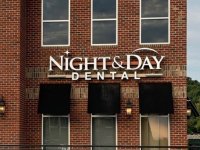 Night & Day Dental of Cornelius, NC -- Signage for Storefront