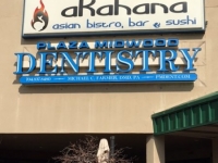 Plaza Midwood Dentistry Channel Letter Sign
