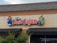 INSTALLATION ONLY - Channel Letter Sign for The Lost Cajun