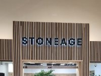 Stone Age of Concord Mills Mall - Halo Lit Channel Letters