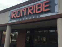 Exterior Sign at Iron Tribe Gym in Charlotte, NC