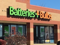 Channel Letter Sign for Batteries + Bulbs Store in Mooresville, NC 28117