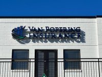 LED Channel Letter Sign for Van Popering Insurance – JC Signs 2023