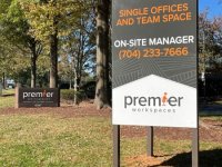 Signs for Premier Workspaces of Charlotte