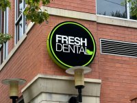 LED Cabinet Sign for Fresh Dental of Cotswald/Charlotte - JC Signs 2022