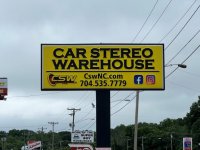 New Pan-Formed Embossed Faces for existing Pylon Sign