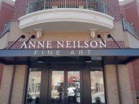 Anne Neilson Fine Art Sign - Aluminum Letters Anne Neilson Fine Art Sign - Aluminum Letters