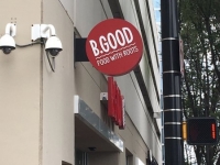 B GOOD of Uptown Charlotte - Blade Sign
