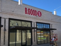 B Good Restaurant - Painted Sign