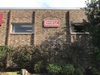 Sand-blasted HDU Sign with Dimensional Logo, for Chou Chemical