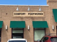 Comfort Footworks Sign