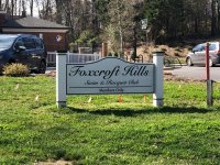 Foxcroft Hills Sign