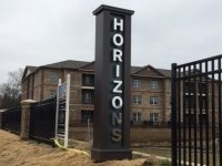 Horizons at Steele Creek - Pylon Style Monument Sign