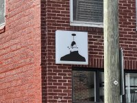 Metal Cabinet Sign with Acrylic Face & Vinyl Graphics for 'Bar A Vins' of Charlotte