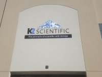 Acrylic Sign Letters and Graphics for K2 Scientific