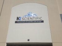 Acrylic Sign Letters and Graphics for K2 Scientific