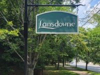 HDU Routed, Double Sided Sign Panel for Lansdowne Neighborhood - JC Signs 2023