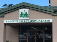McLeod Center Sign - Closeup