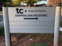 New Vinyl Print/Copy for Existing Wayfinding Signage