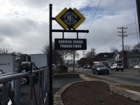 Norman Sound Productions Pole Sign