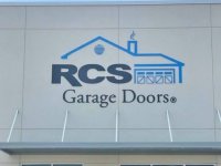 Acrylic, Dimensional Sign for RCS Garage Doors of Charlotte, NC