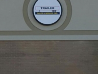 Circular Lightbox Sign for Trailer Sales and Services, Inc. in Newton, NC