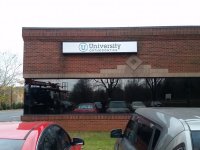 University Orthodontics Sign