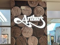 INSTALL ONLY - LED Channel Letter Sign for Arthur\'s Wine Bar - JC Signs 2024