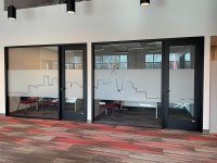 Frosted Vinyl for HGC of Charlotte!