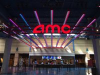 AMC Movie Theater Channel Letters and Neon Grid Work