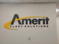 Interior Feature Wall Sign for Amerit Fleet Solutions of Charlotte - JC Signs 2022