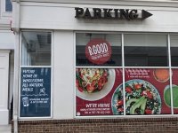 B Good Restaurant - Interior Round Logo Sign