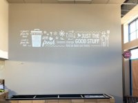 B Good Restaurant - Interior Vinyl Graphics