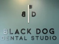 Interior Feature Wall Sign for Black Dog Dental Studio - JC Signs 2023