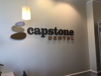 Capstone Dental of Charlotte - Lobby Sign