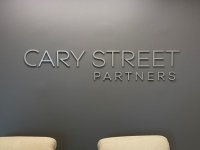 Dimensional Acrylic Wall Sign for Cary St. Partners!