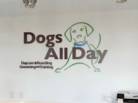 Dogs All Day - Interior Wall Sign