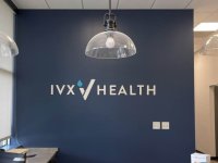 Interior Feature Wall Sign for IVX Health – JC Signs 2022